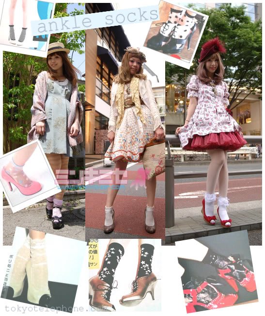 MinkyShop Sweet Lolita Ankle Socks